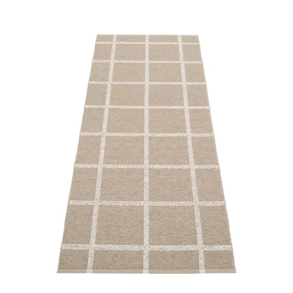 Covor tip traversă pentru interior și exterior bej 70x225 cm Ada Dark Linen – Pappelina