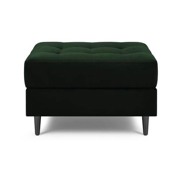 Taburet din catifea Milo Casa Santo, verde-image-2