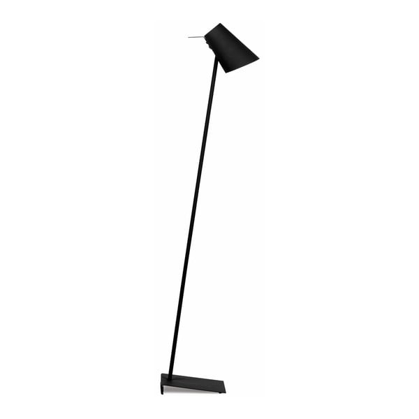 Lampadar negru cu abajur din metal (înălțime 140 cm) Cardiff – it's about RoMi