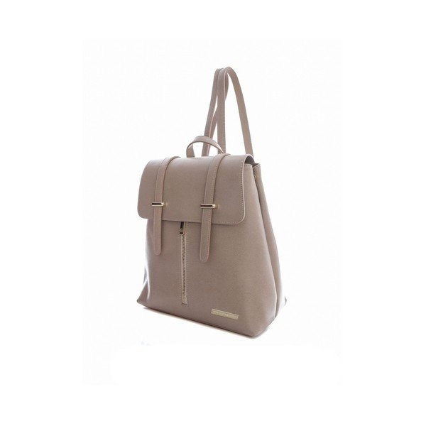 Rucsac din piele, Sofia Cardoni Tefe, roz-image-2