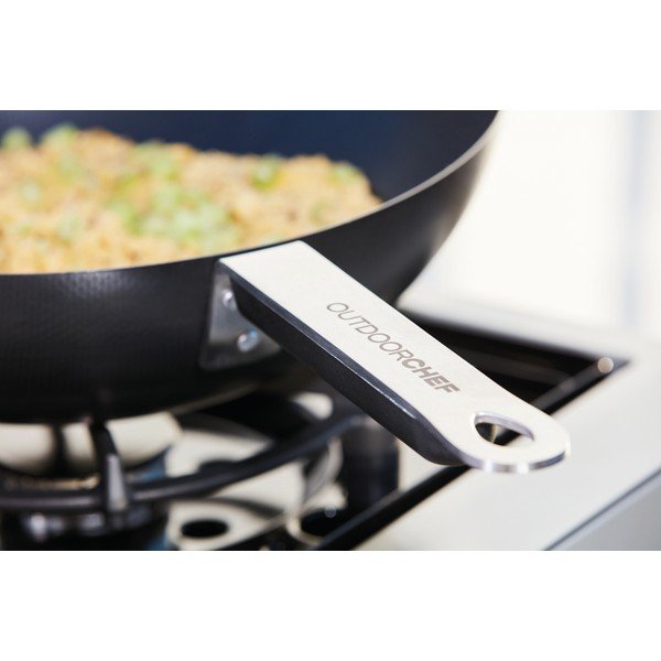 Tigaie tip grill cu capac din oțel ø 33 cm – Outdoorchef-image-1