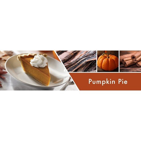Lumânare parfumată în recipient de sticlă Goose Creek Pumpkin Pie, 150 ore de ardere-image-1