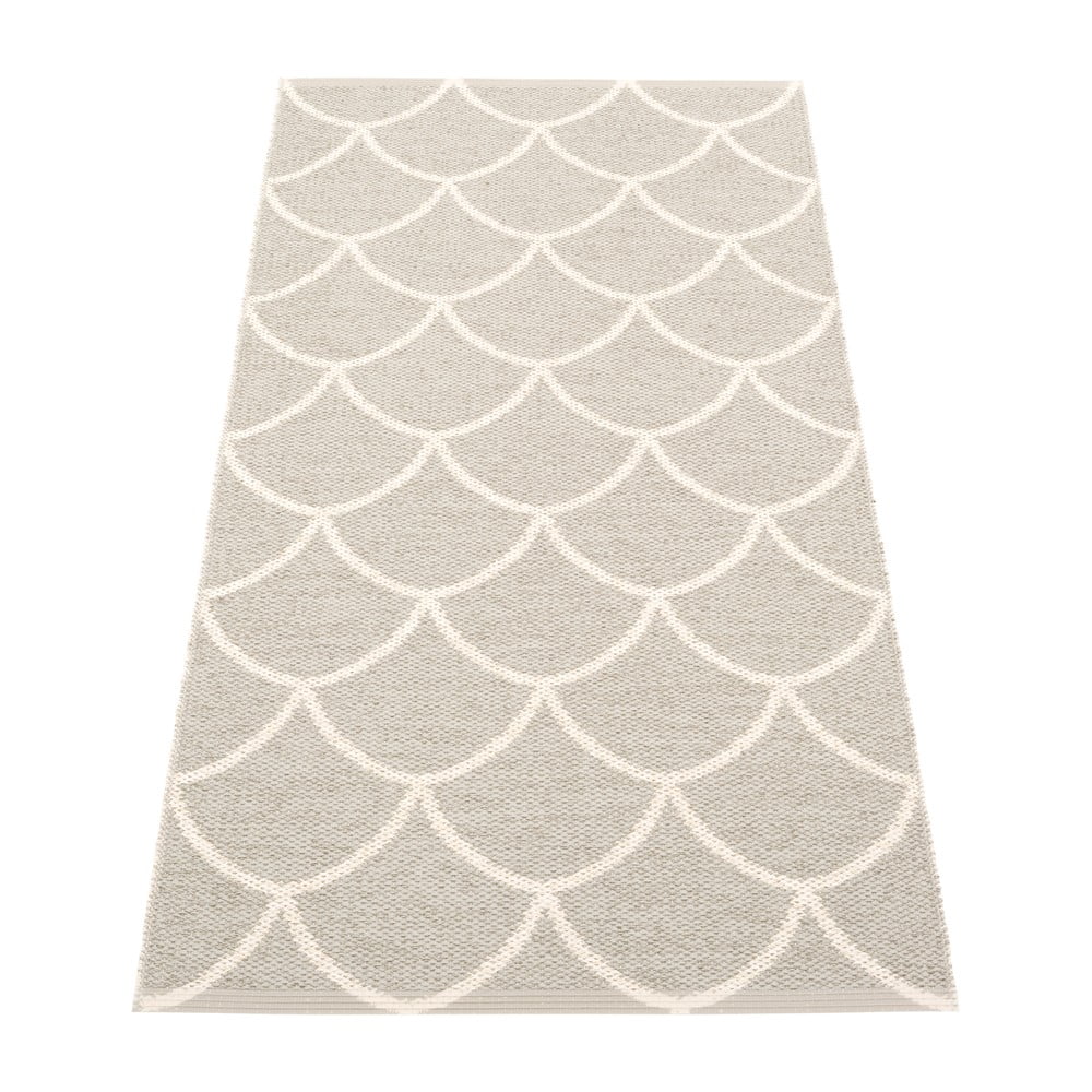 Covor tip traversă pentru interior și exterior crem 70x150 cm Kotte Linen – Pappelina