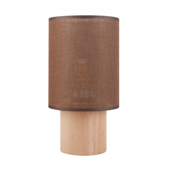 Veioză maro cu abajur textil (înălțime 30 cm) Ari – LAMKUR-image-3