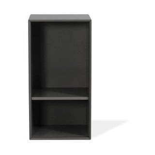 Etajeră Tenzo Z Halfcube, 36 x 70 cm, gri închis