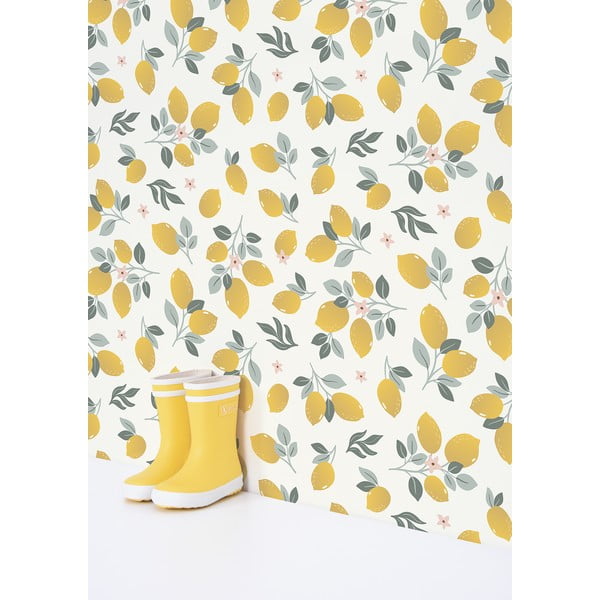Tapet pentru copii 10 m x 50 cm Lemons – Lilipinso-image-1