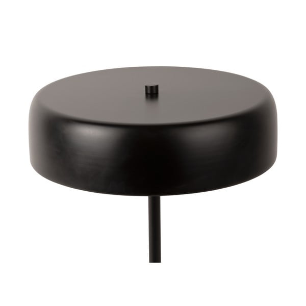 Veioză neagră cu abajur din metal (înălțime 40 cm) Gold Disc – Leitmotiv-image-2