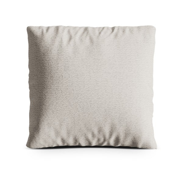 Pernă pentru canapea bej cu tapițerie din țesătură bouclé Kemi – Cosmopolitan Design