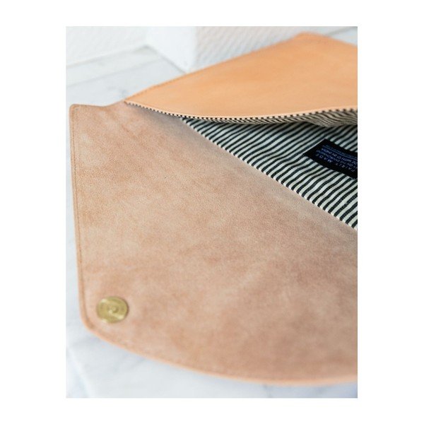 Husă din piele tip plic pentru notebook 13" O My Bag, bej-image-4