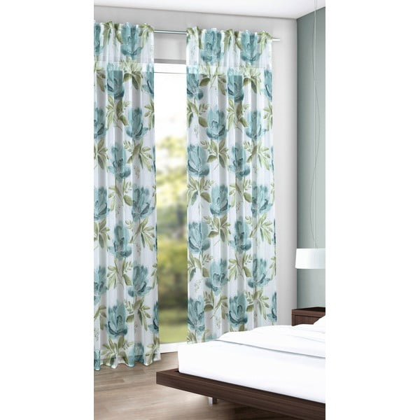 Draperie verde-albastră 135x245 cm – Sehlbach-image-1