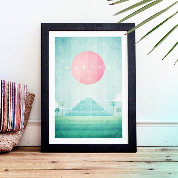 Poster Travelposter Mexico, 30 x 40 cm-image-1