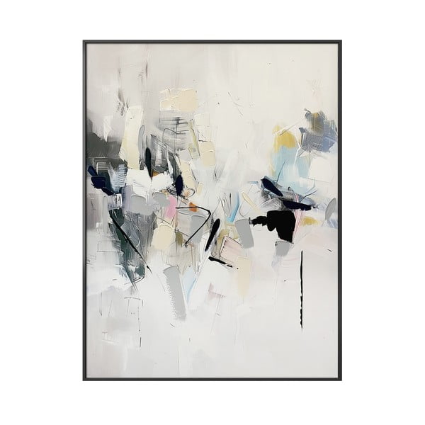 Tablou cu detalii pictate manual 70x100 cm Cro – Styler