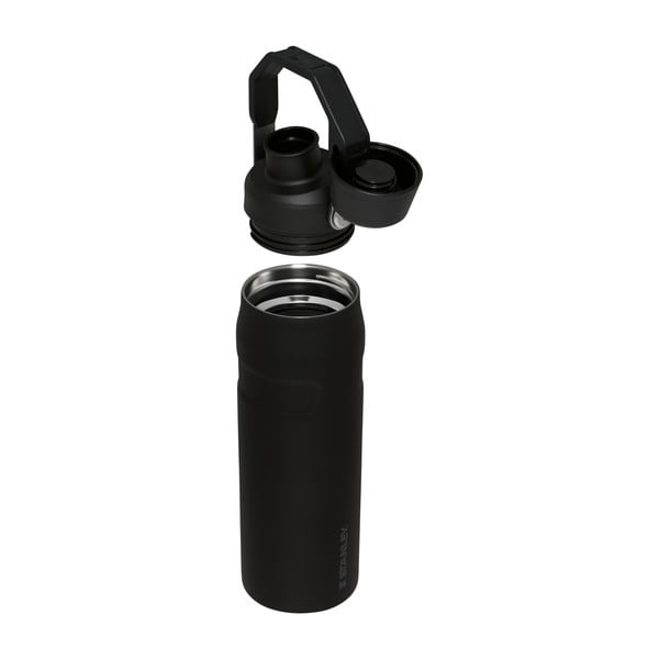 Sticlă termică neagră din oțel inoxidabil 700 ml IceFlow™ Bottle Fast Flow Black – Stanley-image-3