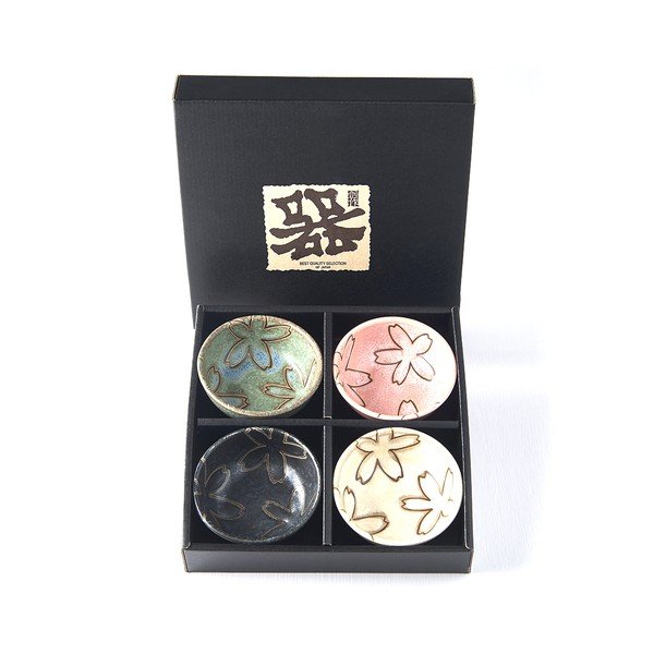Set 4 boluri pentru sos MIJ Flower, ø 9 cm-image-2