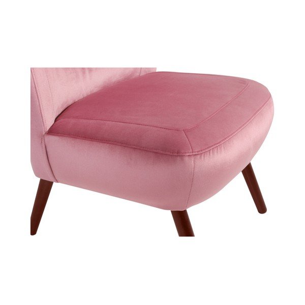 Fotoliu Max Winzer Sari Velvet, roz-image-3