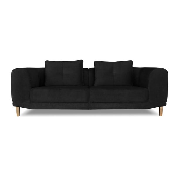 Canapea cu 3 locuri Windsor & Co. Sofas Sigma, negru