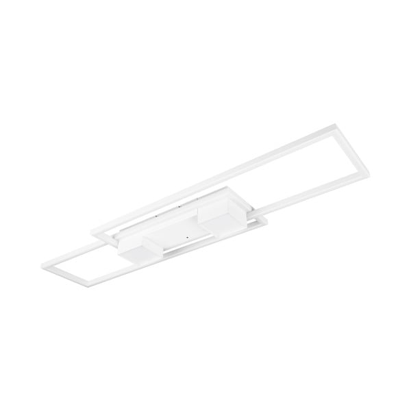 Plafonieră albă LED cu control prin telecomandă/cu intensitate reglabilă 28x100 cm Albany – Trio