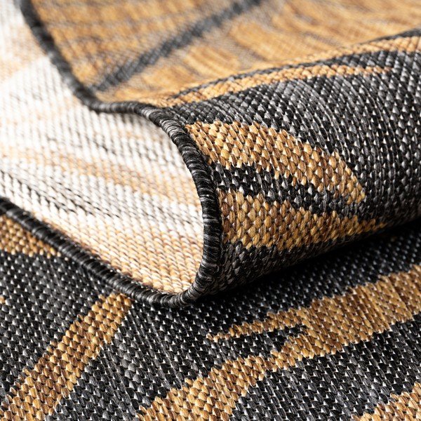 Covor pentru exterior și interior negru/maro 160x230 cm Mira 1451 – Ayyildiz Carpets-image-4