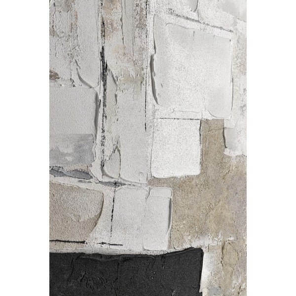 Tablou pe pânză imprimat/cu elemente pictate manual 80x80 cm Crown – Bizzotto-image-2