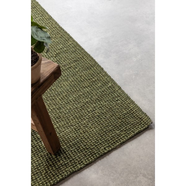 Covor kaki din iută 120x170 cm Bouclé – Hanse Home-image-4