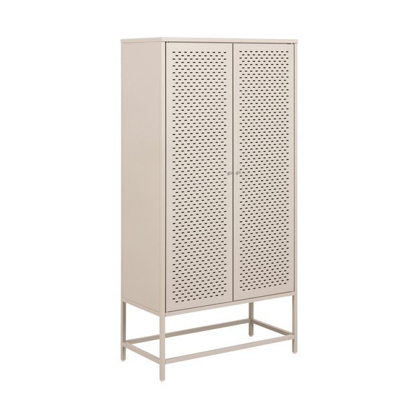 Dulap metalic bej 80x160 cm Newcastle - Actona-image-2