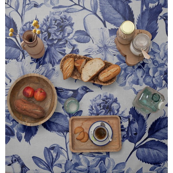 Față de masă Really Nice Things Blue Birds, alb - albastru-image-2