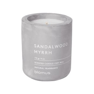 Lumânare parfumată din ceară de soia cu aromă de santal și smirnă Blomus Fraga