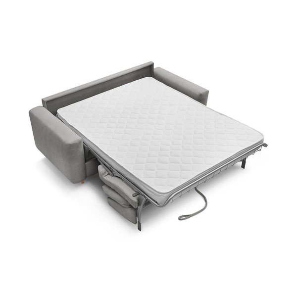 Canapea gri pentru dormitul zilnic/extensibilă 220 cm Cocoone – Bobochic Paris-image-3