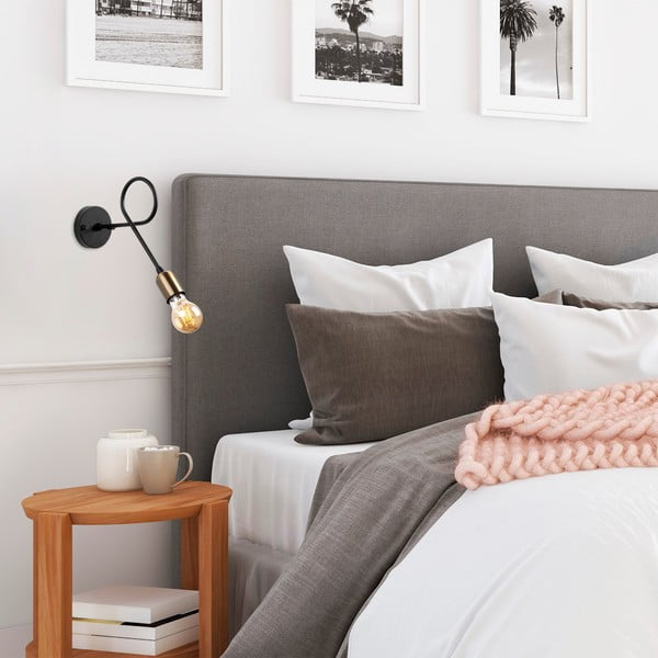 Aplică de perete neagră Viraj – Opviq lights-image-1