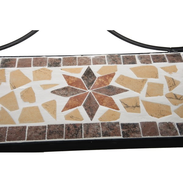 Cuier de perete negru cu raft din metal 42 cm Almeria – Garden Pleasure-image-3