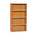 Bibliotecă de perete portocalie din lemn masiv de frasin 60x109 cm Apollo – Hübsch