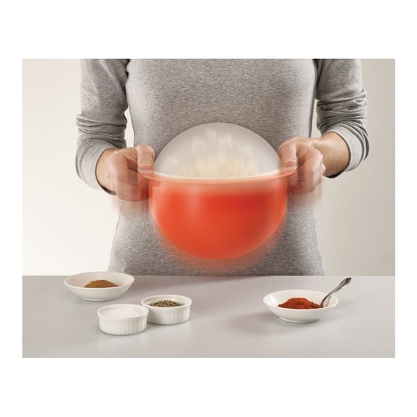Bol pentru popcorn Joseph Joseph M-Cuisine Popcorn Maker, roșu-image-3