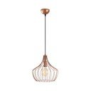 Lustră arămie cu abajur din metal ø 27 cm Mezopotamya – Opviq lights