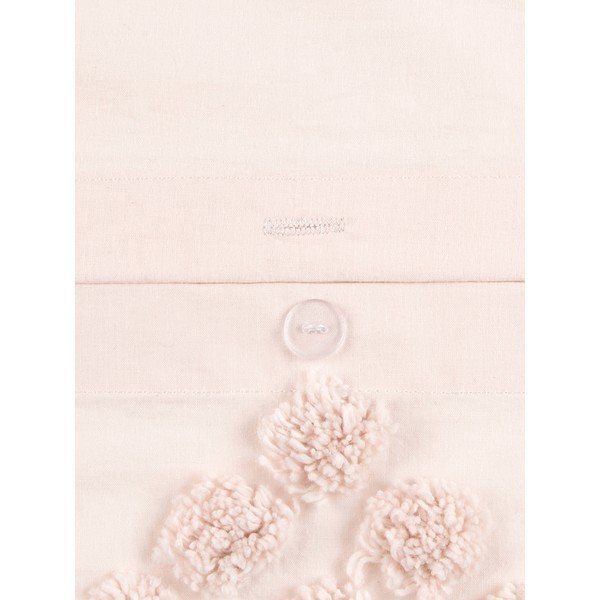Lenjerie de pat din bumbac percale Westwing Collection Fia, 135 x 200 cm, roz-image-4