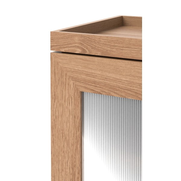 Dulap de baie din lemn de stejar Wireworks Mezza-image-1