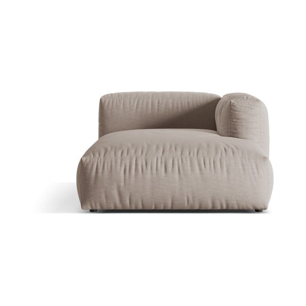 Modul pentru canapea modulară bej (cu colț pe partea dreaptă) Martina – Micadoni Home