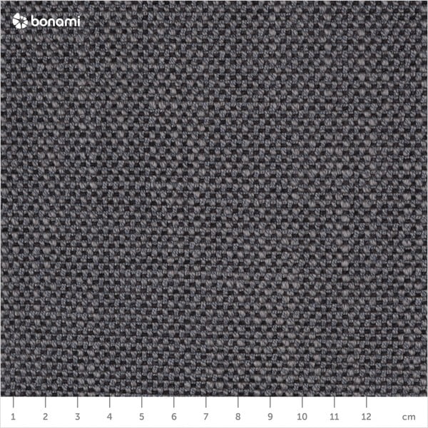 Pat matrimonial gri închis tapițat cu spațiu de depozitare cu somieră 180x200 cm Atesio – Meise Möbel-image-1