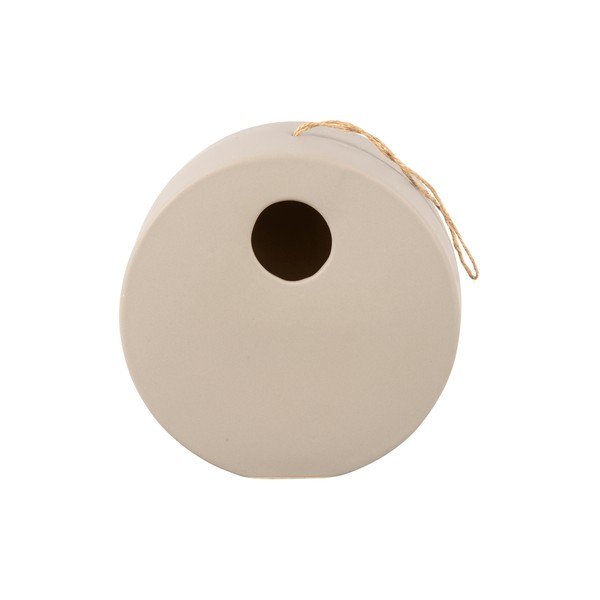 Căsuță din ceramică pentru păsări PT LIVING Bird, ø 20 cm, gri-image-2