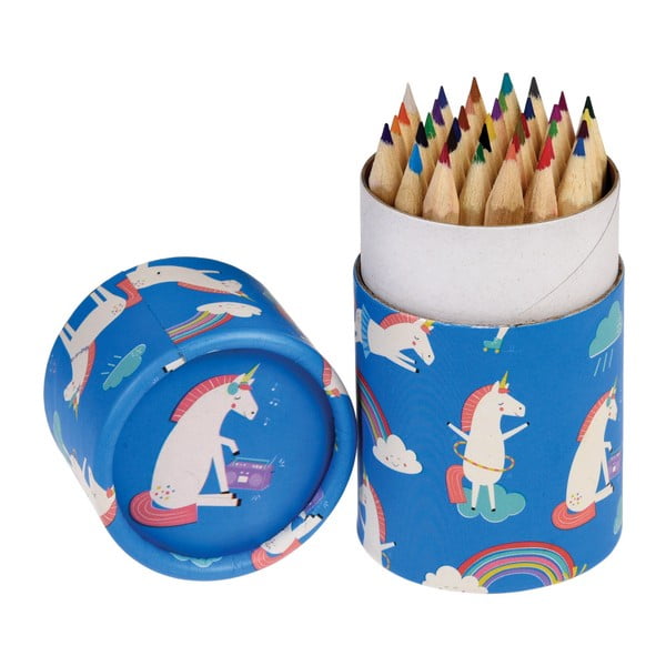Set de 36 de creioane colorate Rex London Magical Unicorn