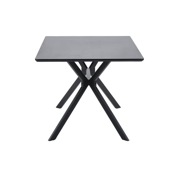 Masă dining WOOOD Bruno, 160 x 90 cm, negru-image-3