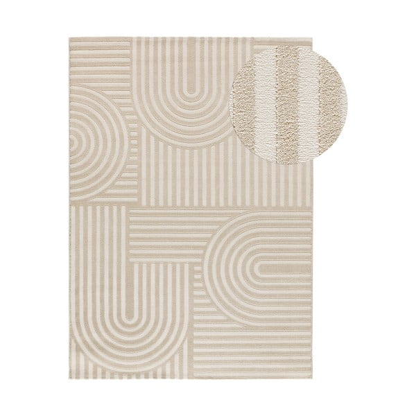 Covor crem 133x190 cm Zen – Universal