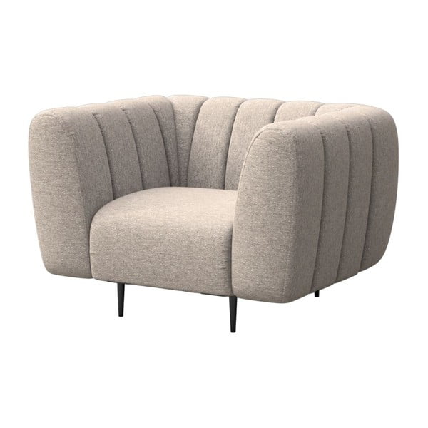 Fotoliu bej Shel – Ghado-image-2