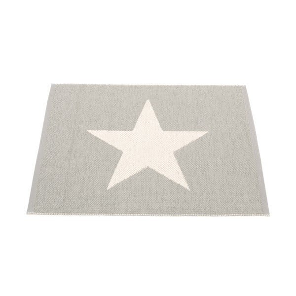 Covor pentru exterior și interior gri deschis 70x90 cm Viggo Warm Grey – Pappelina