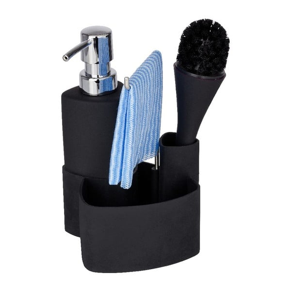 Set pentru produsele de spălat vase Wenko Empire, 250 ml, negru-image-2