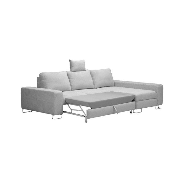 Canapea colţar Windsor & Co Sofas Alpha, partea dreaptă, gri deschis-image-2