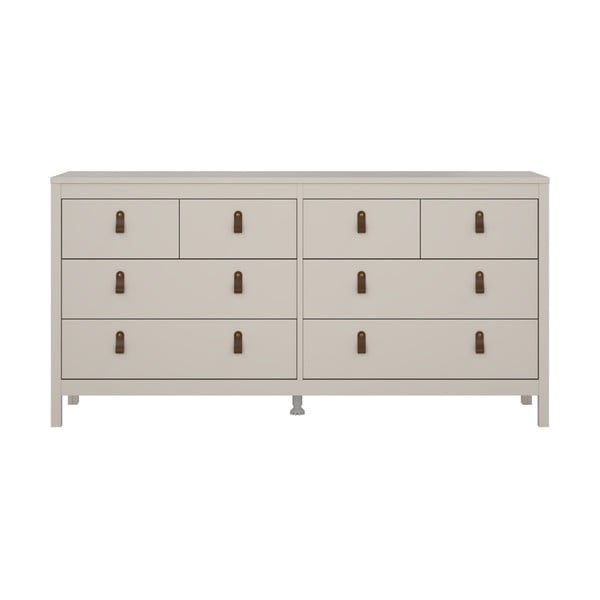 Comodă grej 159x80x38 cm Madrid – Tvilum