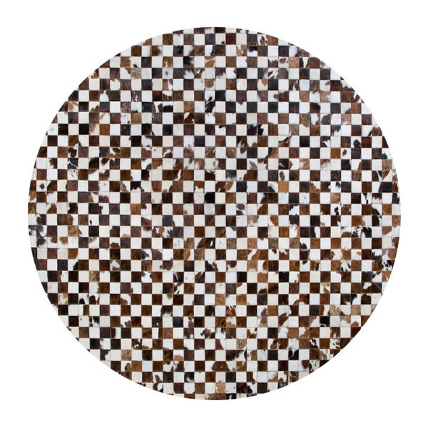 Covor din piele naturală Pipsa Normand, ⌀ 100 cm
