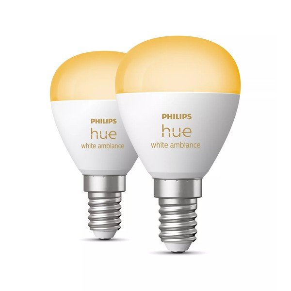 Becuri smart E14, 2 buc. 5 W White ambiance – Philips Hue-image-1