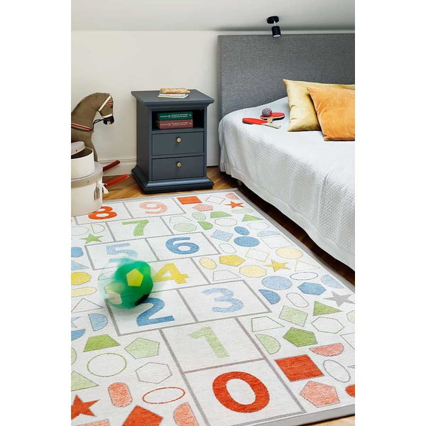 Covor pentru copii bej 230x160 cm Tähemaa - Narma-image-3