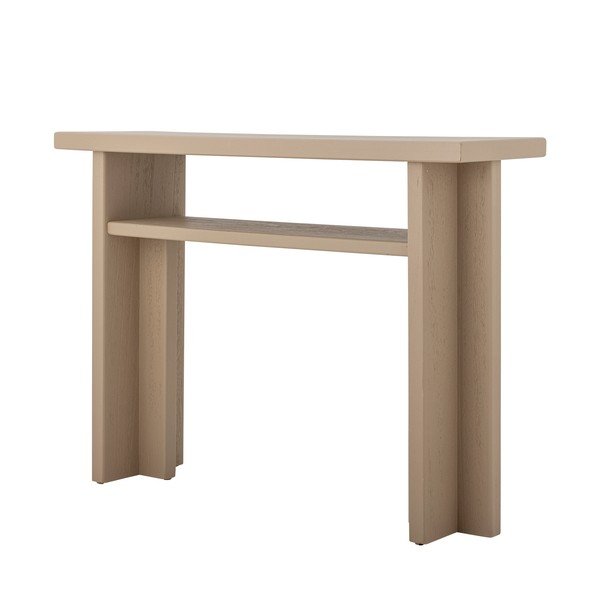Masă consolă în culoare naturală din lemn de brad 32x110 cm Cupa – Bloomingville